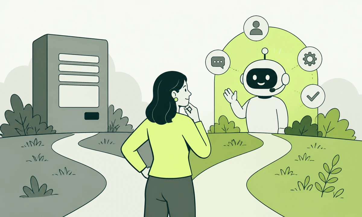 AI Assistant vs Contact Form: Which to Run | Intense Path