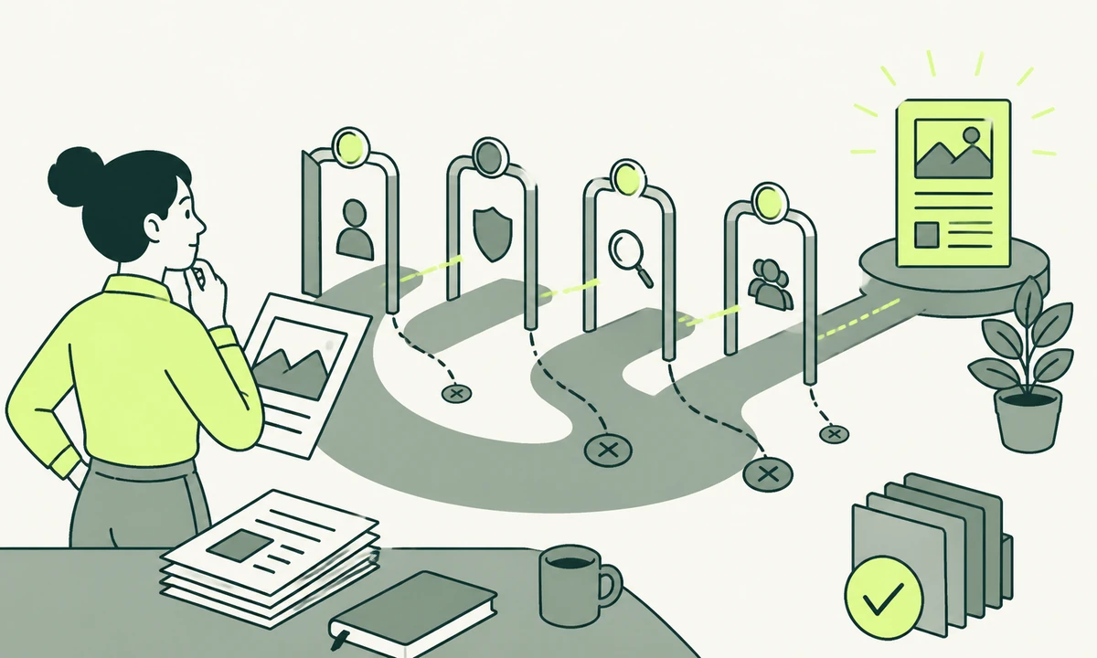 Editorial Workflow Gates: Who Can Stop a Page | Intense Path