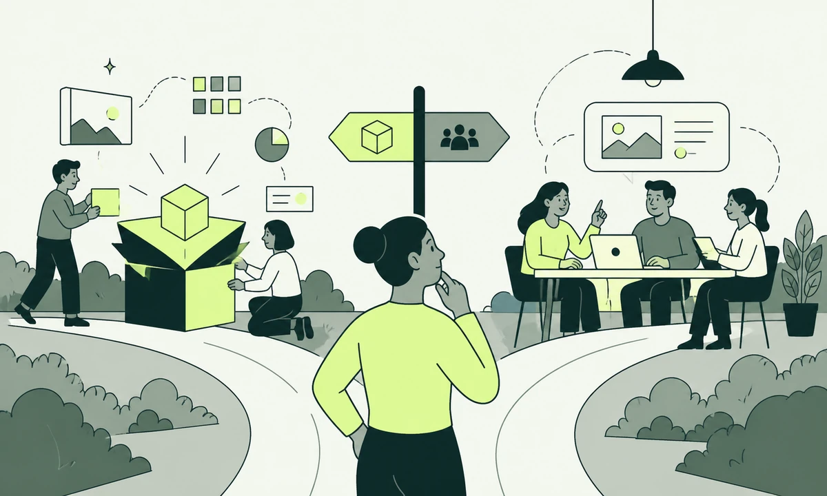 Agency Product Split: Client Work vs Product Work | Intense Path
