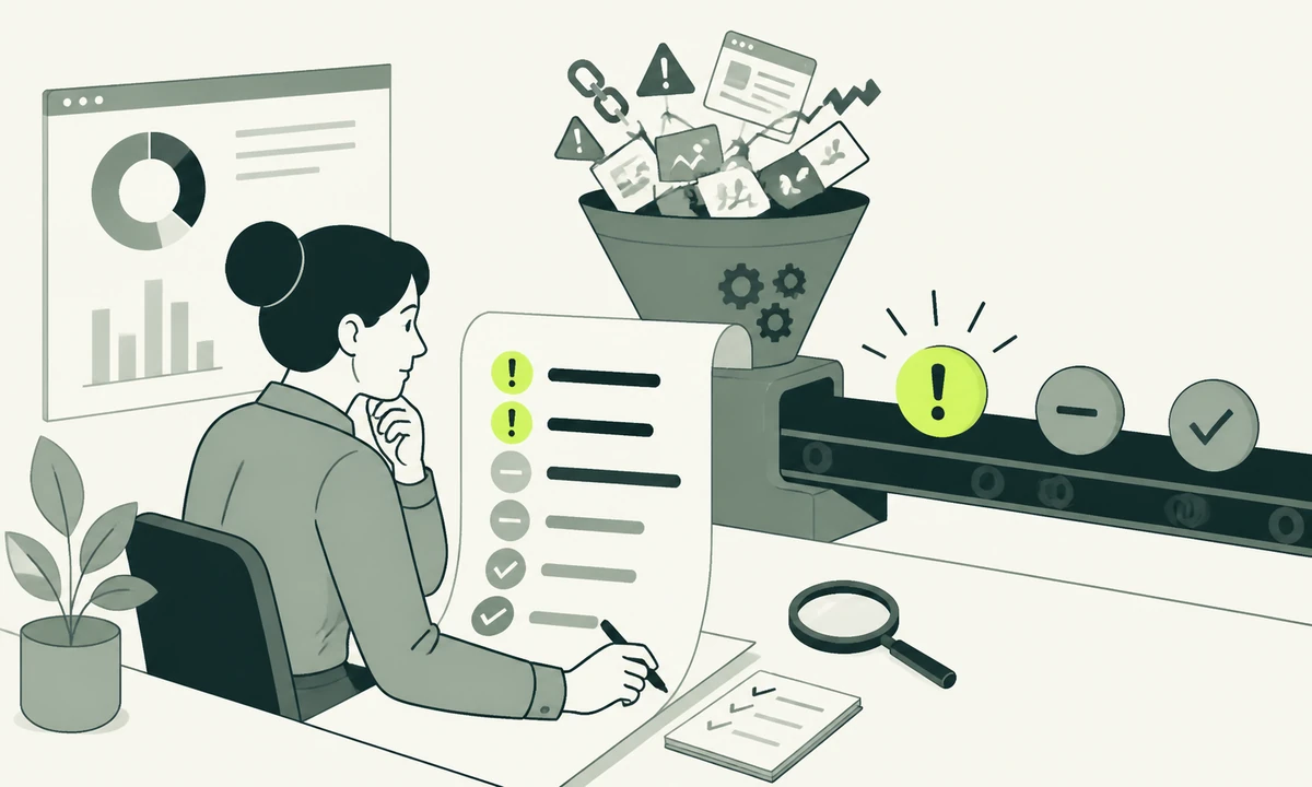 SEO Audit Prioritisation: What to Fix First | Intense Path